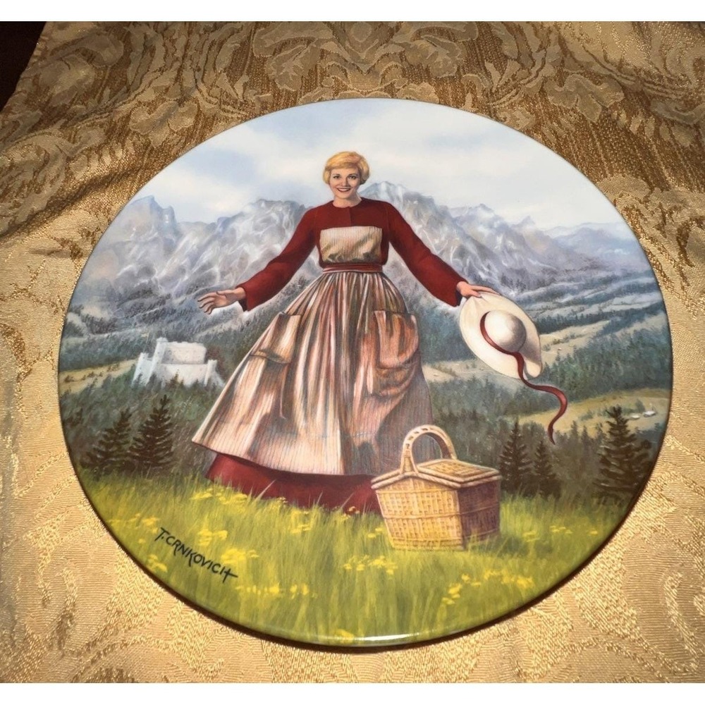 Sound of Music "The Sound of Music" Collector Plate Knowles Fine China 1986